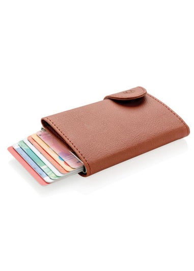 Red 5 Brown RFID Cardholder Wallet