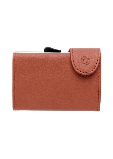 Red 5 Brown RFID Cardholder Wallet