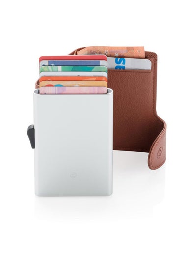 Red 5 Brown RFID Cardholder Wallet