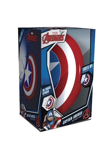 3D Light FX Multi Marvel Avengers Captain America Shield Light