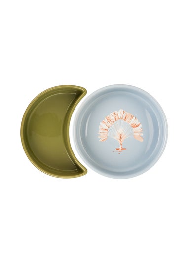 Eleanor Bowmer Palm Pet Bowl Set