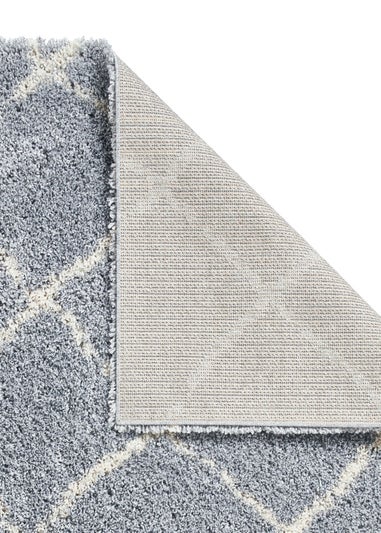 Think Rugs Scandi Berber Grey/Cream Berber Rectangle Rug