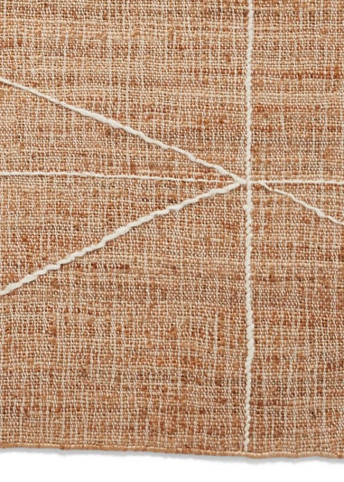 Think Rugs Bazaar Natural Natural Rectangle Rug