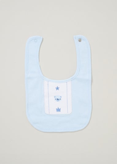 Rock a Bye Baby Light Blue Cotton 5-Piece Baby Gift Set (0-6 months)