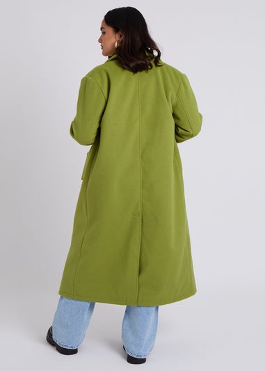 Urban Bliss Green Maxi Formal Coat