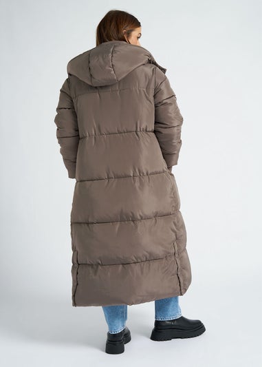 Urban Bliss Mink Maxi Puffer Coat