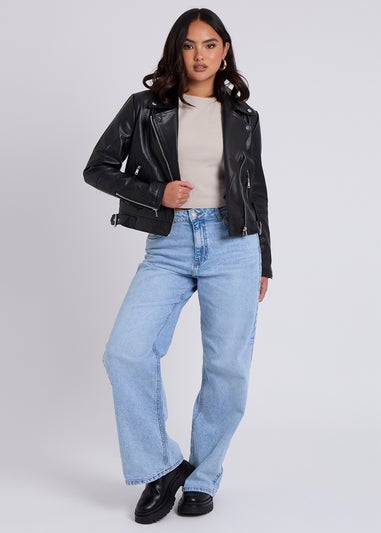 Urban Bliss Black Faux Leather Jacket