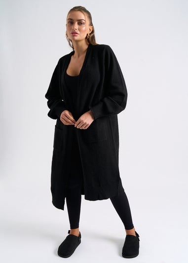 Urban Bliss Black Longline Cardigan