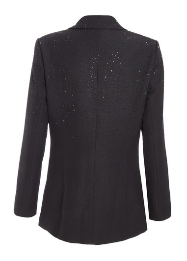 Quiz Black Embellished Blazer