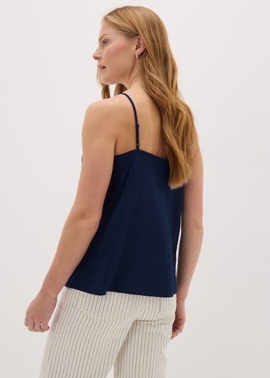 Navy Cami Top