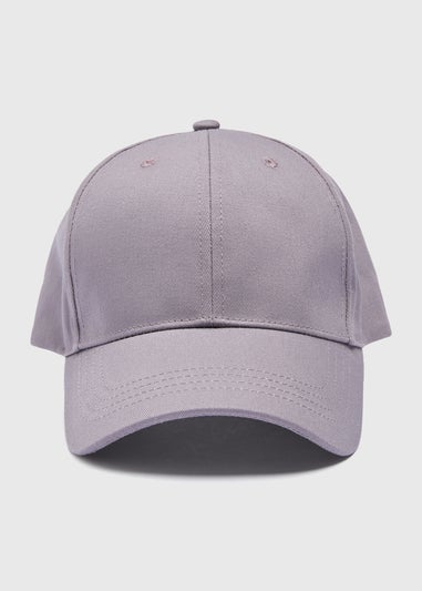 Purple Plain Cap