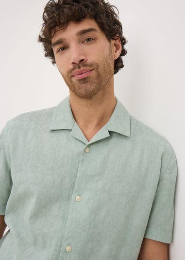 Sage Jacquard Shirt
