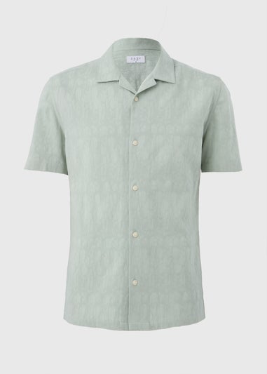 Sage Jacquard Shirt