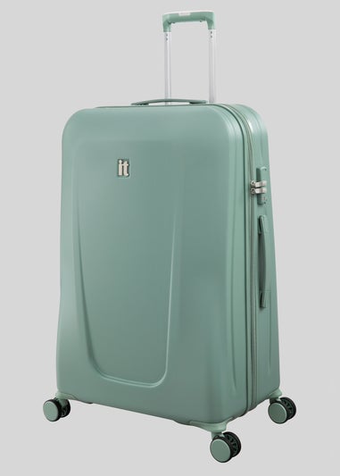 IT Luggage Green Hard Suitcase