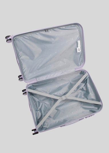 IT Luggage Lilac Hard Suitcase