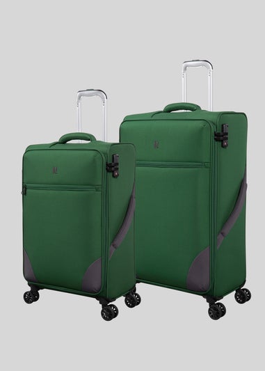 IT Luggage Green Soft Suitcase