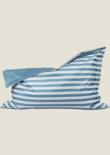 Kaikoo Blue Stripe XL with Reversible Back Powder