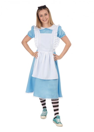 Bristol Novelty White Traditional Alice Costume