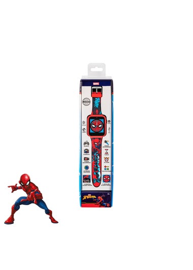 Disney Marvel Spiderman Red Silicon Strap Watch