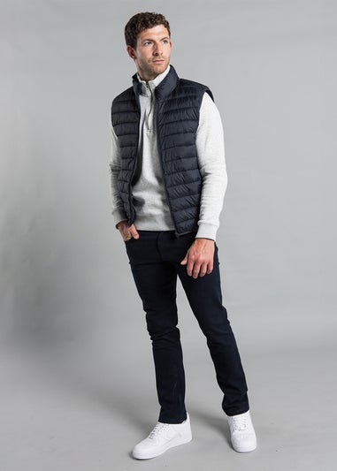 French Connection Navy Superlight Puffer Gilet