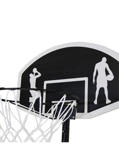 Charles Bentley Children's Adjustable Basketball Hoop with Backboard