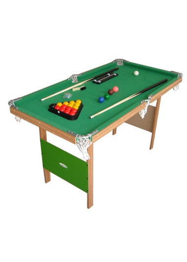 Charles Bentley Green Junior Pool Table  (4ft)