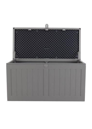 Charles Bentley Grey Outdoor Plastic Storage Box