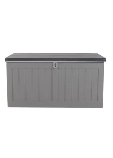 Charles Bentley Grey Outdoor Plastic Storage Box