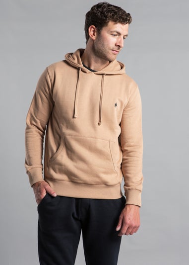 French Connection Camel Cotton Blend Hoody