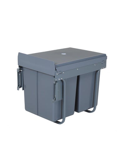 Charles Bentley 2 Compartment Cupboard Bin