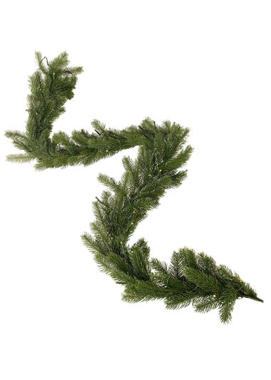 Charles Bentley Faux Pre-Lit Decorative Christmas Garland