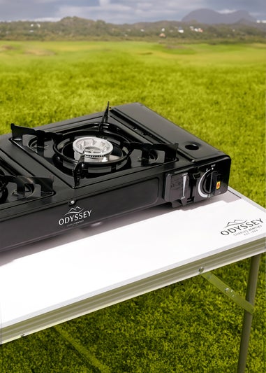 Charles Bentley Odyssey Camping Gas Stove Double