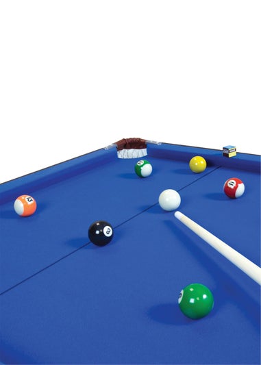 Charles Bentley 6in Pool Table Blue (4ft)