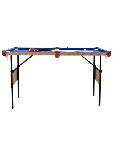 Charles Bentley 6in Pool Table Blue (4ft)