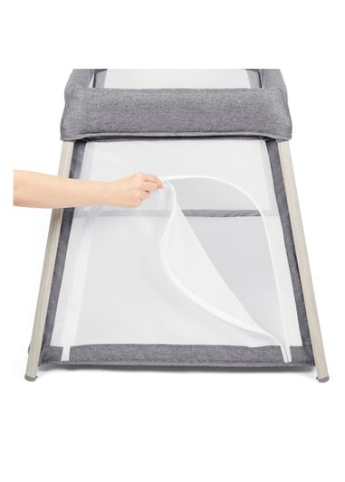 Ickle Bubba Grey Scout 2 in 1 Travel Cot and Playpen