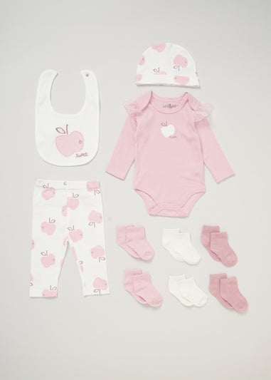 Lily and Jack Purple 10-Piece Bodysuit Baby Gift Set (0-6 months)
