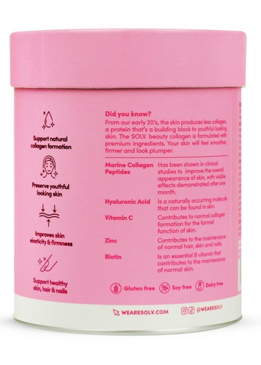 SOLV. Collagen Unflavoured Powder Tube (188g)