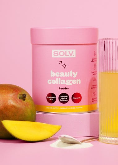 SOLV. Collagen Mango & Lychee Powder Tube (188g )
