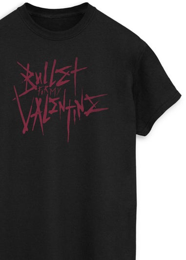 Bullet For My Valentine Logo Black T-Shirt