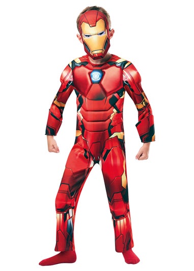 Rubies Iron Man Fancy Dress Costume Deluxe (3-8 yrs)