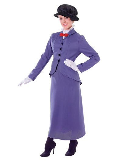 Bristol Novelty Purple Nanny Costume