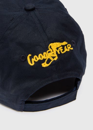 Navy Good Year Motorcycle Cap