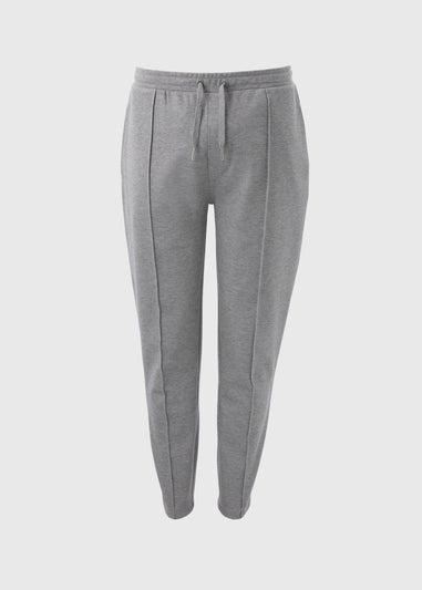 Grey Tapered Co Ord Jogging Bottoms