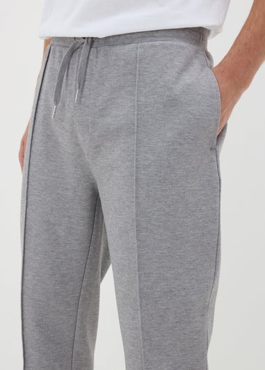 Grey Tapered Co Ord Jogging Bottoms