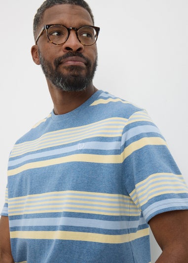 Lincoln Blue Stripe T-Shirt