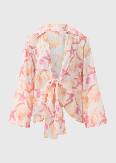 Multicolour Starfish Co Ord Shirt