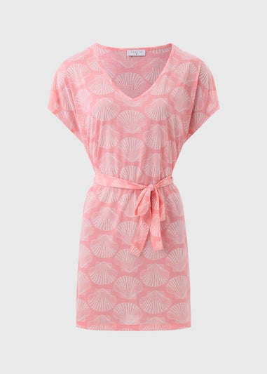Peach Shell Kaftan