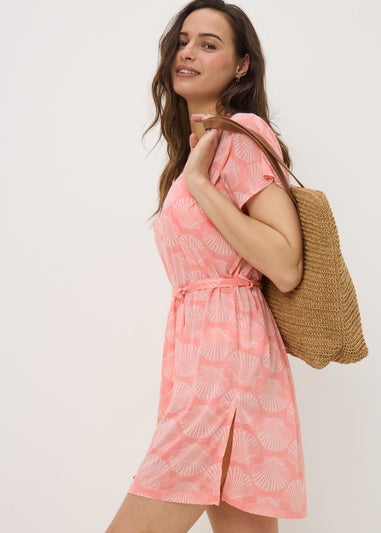 Peach Shell Kaftan