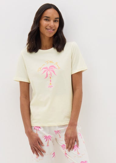 Cream Miami Pyjama Top