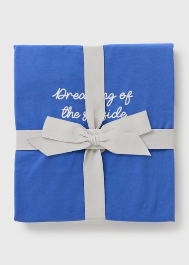 Blue Seaside Short Pyjama Set